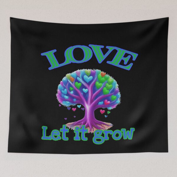 Item preview, Love let it grow  designed and sold by Roxburylane.