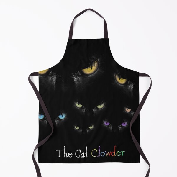 Item preview, Clowder of cats in the dark with slogan designed and sold by simonbratt.