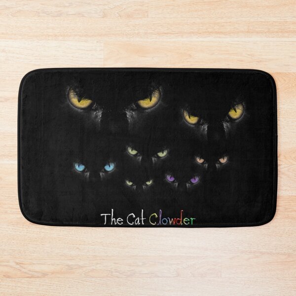 Item preview, Clowder of cats in the dark with slogan designed and sold by simonbratt.