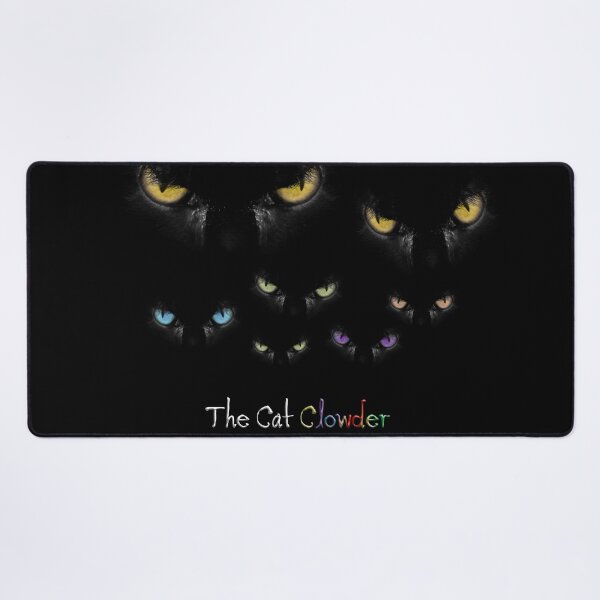 Item preview, Clowder of cats in the dark with slogan designed and sold by simonbratt.