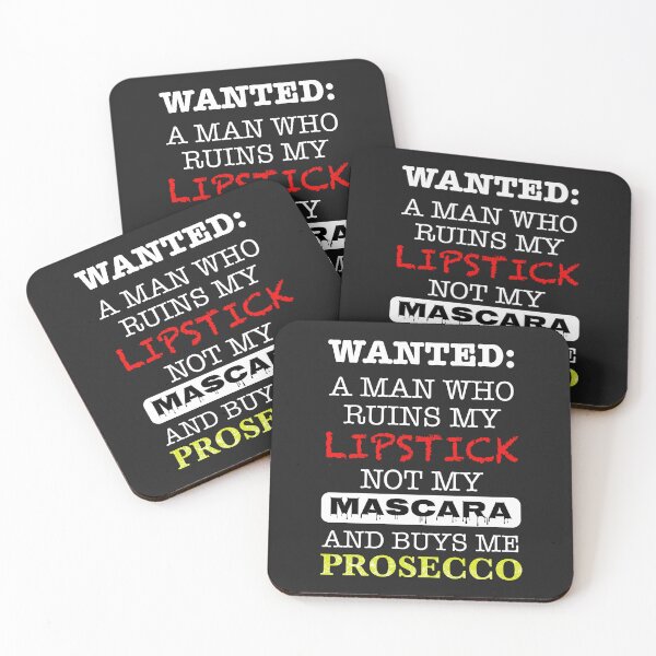 Item preview, Wanted: Men who ruins Lipstick and buys Prosecco designed and sold by VacationTees.