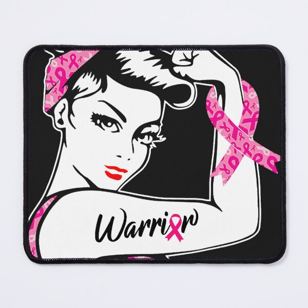 Item preview, Breast Cancer Warrior Pink Ribbon Breast Cancer Awareness designed and sold by JulianRoberts4.