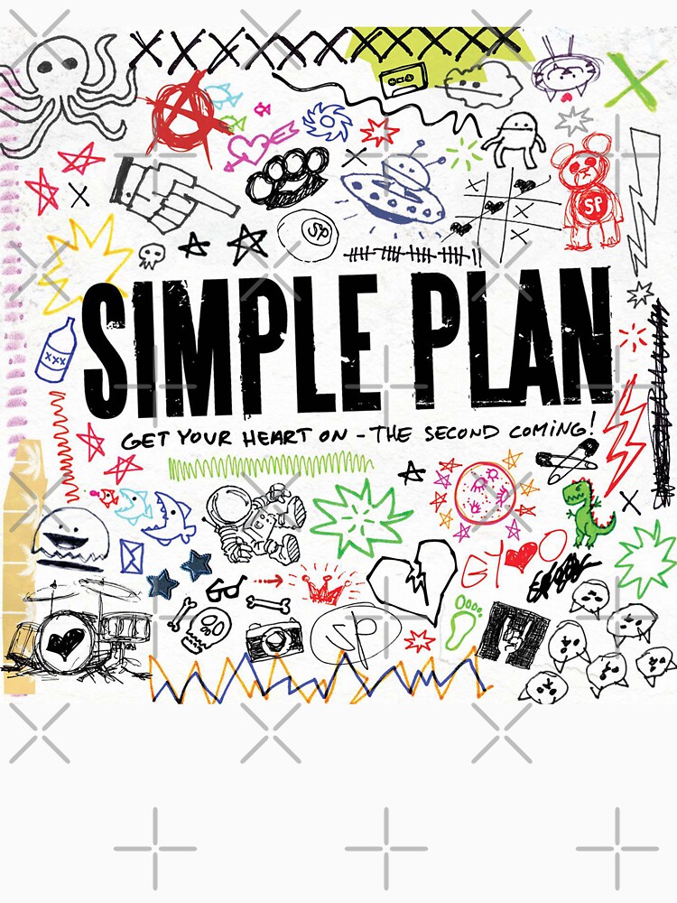 Get Your Simple Plan Heart On Covers Classic T-Shirt