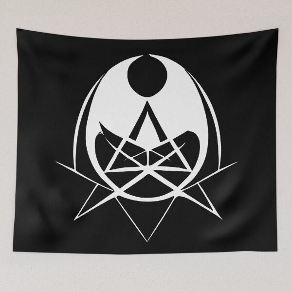 Item preview, Neopagan Black Magic Circle Symbol Sigil designed and sold by Yellowriversss.