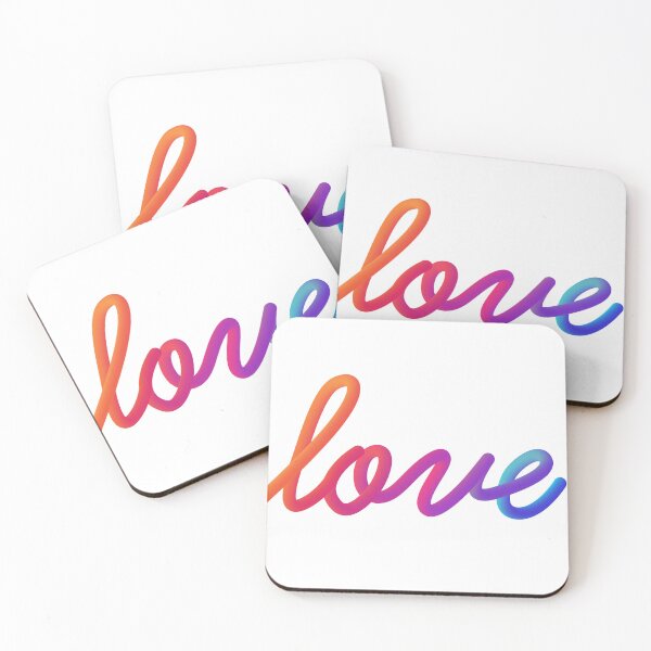 Item preview, Love typography art designed and sold by innni.