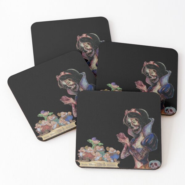 Item preview, Snow white  skull and seven Dwarfs  designed and sold by makramdesign.