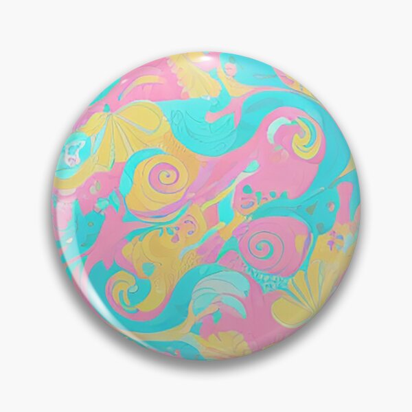 Item preview, Whirly-Pink Pastel Pattern designed and sold by pattern-atelier.