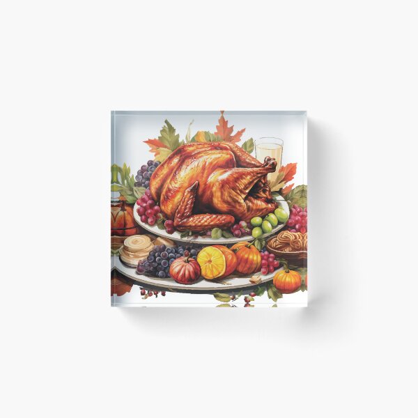 Item preview, Happy Thanksgiving Meals Sticker designed and sold by mlis.arts.