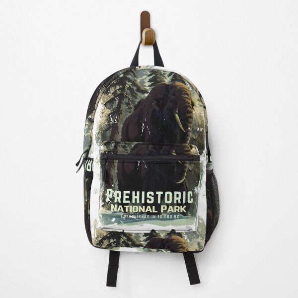Item preview, US National Park - Prehistoric Mammoths designed and sold by HideTheInsanity.