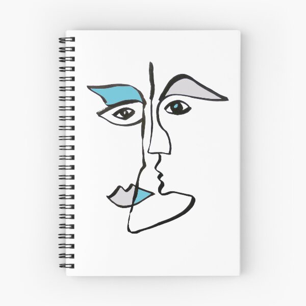 Item preview, Cubist Line Art Abstract Portrait designed and sold by neomadesigns.