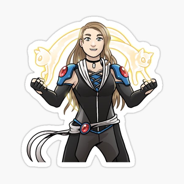 Item preview, Nisha the Catcaster (No Background) - By Tenshiart Art designed and sold by Criswellconnie.