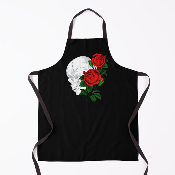 Item preview, Skull and Red Roses  designed and sold by R2-E2.