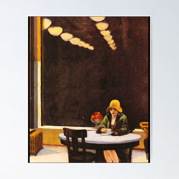 Artikelvorschau, Vintage Edward Hopper Automat entworfen und verkauft von TYLVANDERVALL.