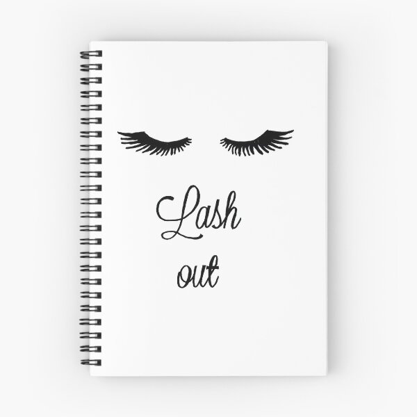 Item preview, Lash Out Woman Eyelashes Quotes designed and sold by HighArtDesigns.