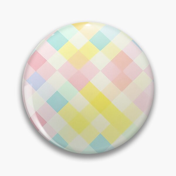 Item preview, Vibrant Checkered Illustration on Pastel designed and sold by pattern-atelier.