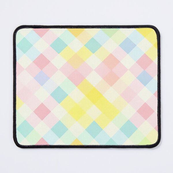 Item preview, Vibrant Checkered Illustration on Pastel designed and sold by pattern-atelier.