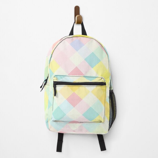 Item preview, Vibrant Checkered Illustration on Pastel designed and sold by pattern-atelier.