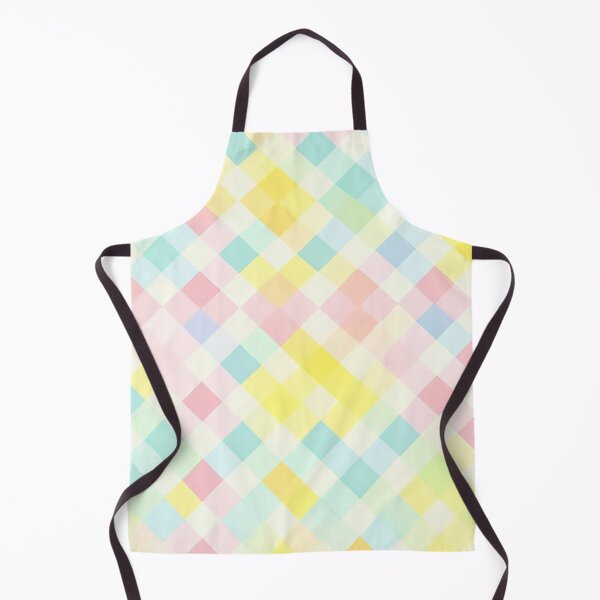Item preview, Vibrant Checkered Illustration on Pastel designed and sold by pattern-atelier.