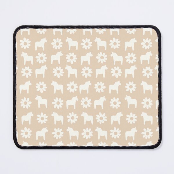 Item preview, Swedish dala horse dalahast dalarna sweden dalahäst sverige dalecarlian beige neutral designed and sold by blomastudios.