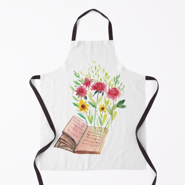 Item preview, Open Book With Flowers   designed and sold by shroukart.