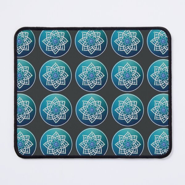 Item preview, Hridaya kamalam kolam/muggu/Rangoli - Blue Color designed and sold by ShreecreatE.