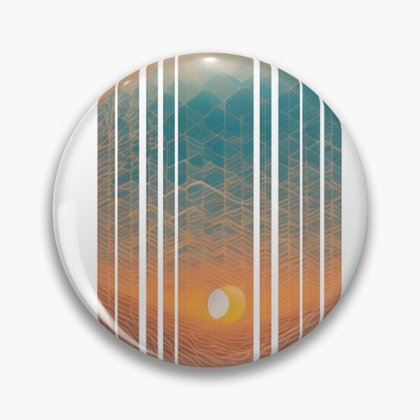 Item preview, Geometric Nature Sunset Vibes designed and sold by raheel27.
