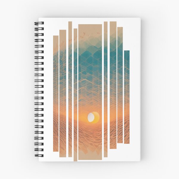 Item preview, Geometric Nature Sunset Vibes designed and sold by raheel27.