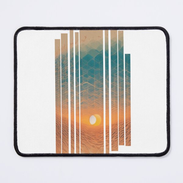 Item preview, Geometric Nature Sunset Vibes designed and sold by raheel27.