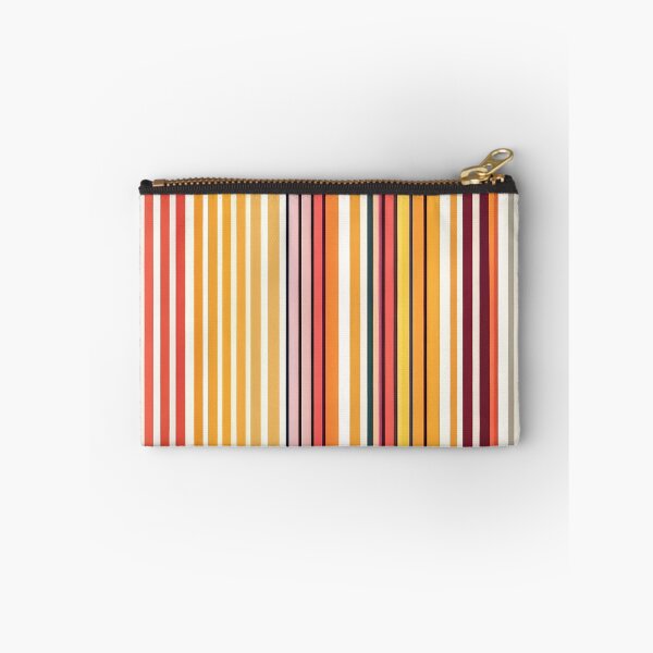 Item preview, Warm-Toned Vibrant Barcode Scanlines Art designed and sold by pattern-atelier.