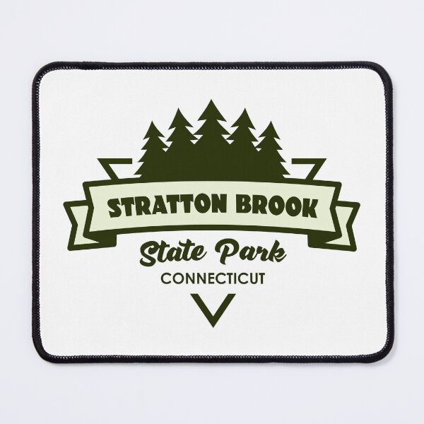 Item preview, Stratton Brook State Park Connecticut Trees And Ribbon designed and sold by bivenart.