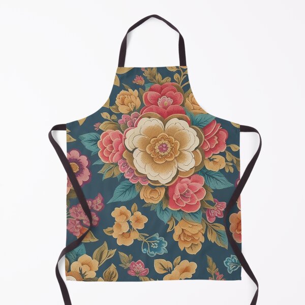 Artikelvorschau, Romantische Brokat-Aquarellkunst in warmen Tönen entworfen und verkauft von pattern-atelier.