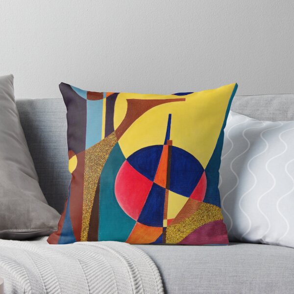 Item preview, Cuadro geométrico abstracto hecho a mano. designed and sold by FacesStudioUA.