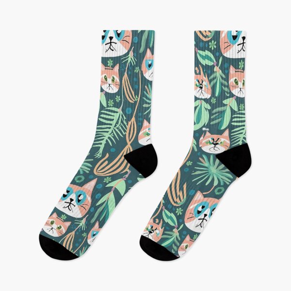 Item preview, Seamless Pattern Cat designed and sold by deviatepolo.