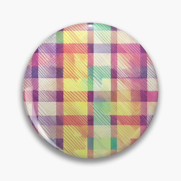 Item preview, Pink-Toned Vibrant Checkered Design designed and sold by pattern-atelier.