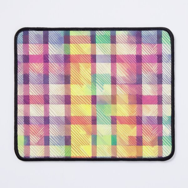 Item preview, Pink-Toned Vibrant Checkered Design designed and sold by pattern-atelier.