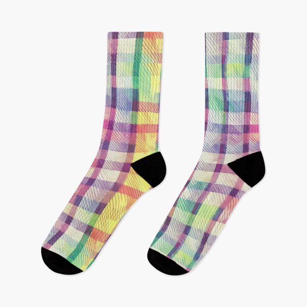 Item preview, Pink-Toned Vibrant Checkered Design designed and sold by pattern-atelier.