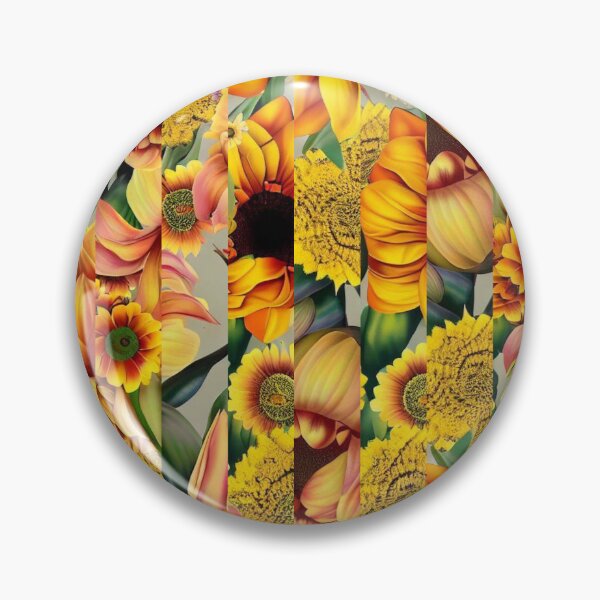 Item preview, Collaged Sunflowers designed and sold by BumbleChynxBee.