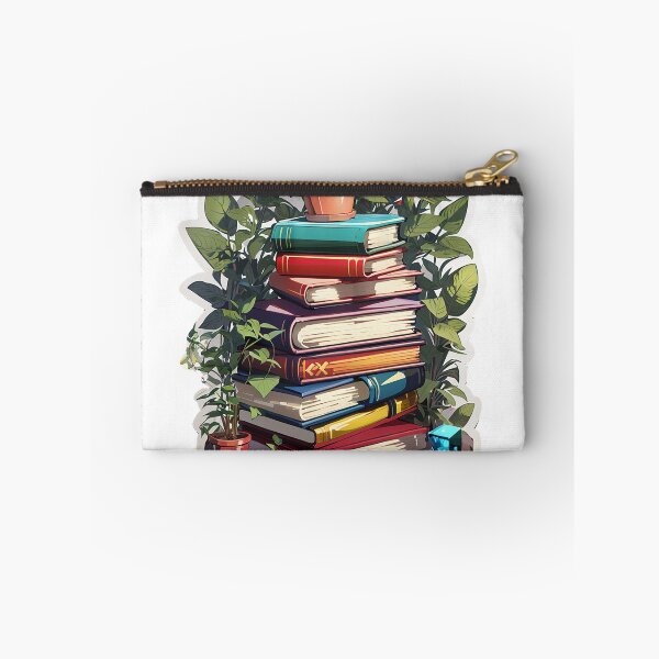 Item preview, Decoración librería orgánica: con libros y plantas designed and sold by FuroAI.