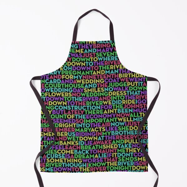 Item preview, The River - Bruce Springsteen (lyrics) v.1 designed and sold by x1brett.