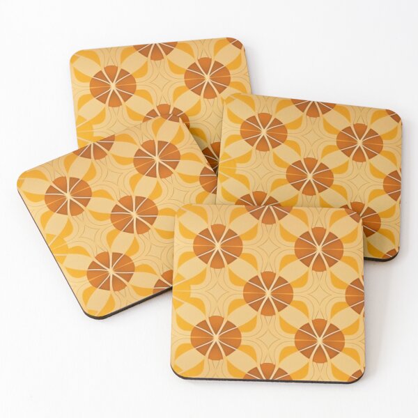 Item preview, Gold brown abstract pattern  designed and sold by Roxburylane.