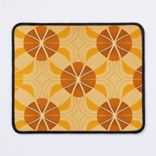 Item preview, Gold brown abstract pattern designed and sold by Roxburylane.
