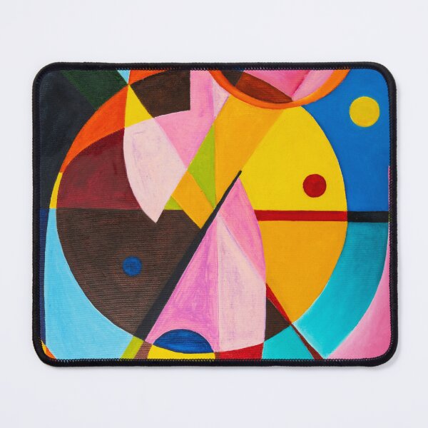 Item preview, Handmade abstract geometric painting designed and sold by FacesStudioUA.