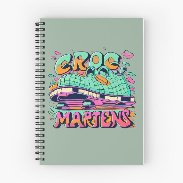 Item preview, croc Martens slipper Sticker designed and sold by sfwArt.