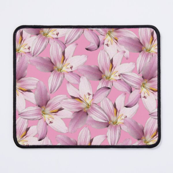 Item preview, PINK LILY FLOWER PATTERN designed and sold by blomastudios.
