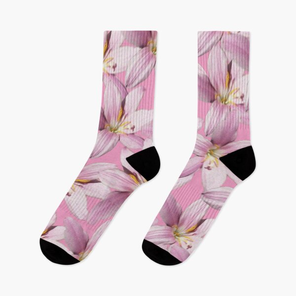 Item preview, PINK LILY FLOWER PATTERN designed and sold by blomastudios.