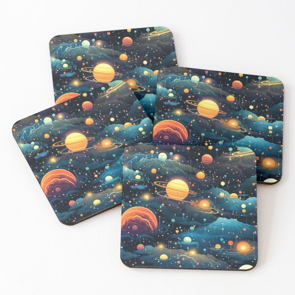 Item preview, Cosmic dream pattern5, Seamless designed and sold by zerocrystal.