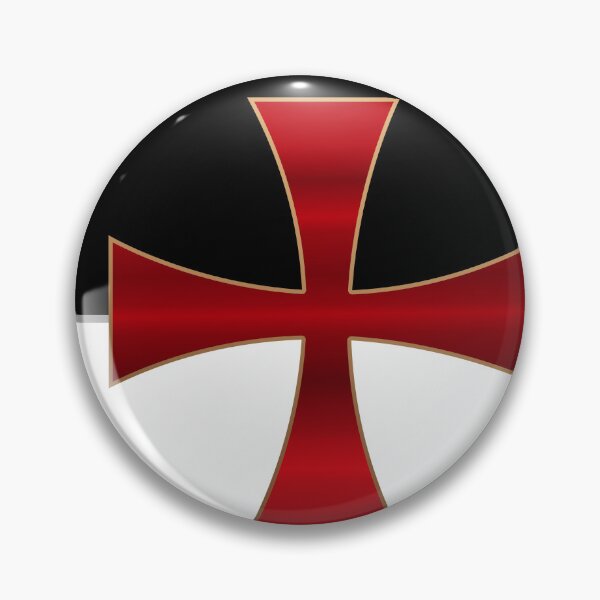 Item preview, Knights Templar Cross, Battle Flag of Templars designed and sold by zuen.