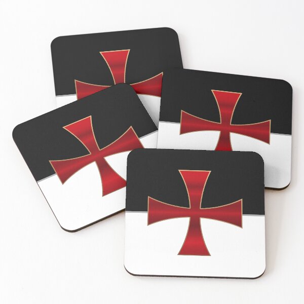 Item preview, Knights Templar Cross, Battle Flag of Templars designed and sold by zuen.