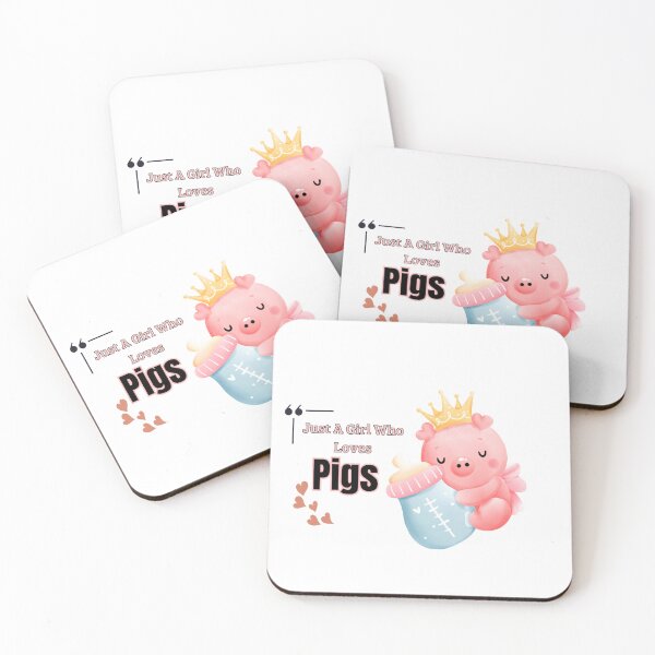 Item preview, Just A Girl Who Loves pigs baby cute designed and sold by Echamakh96.