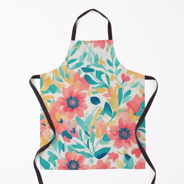 Item preview, Vivid Watercolor Floral Burst designed and sold by pattern-atelier.